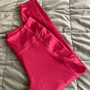 Victoria's Secret leggings, Medium, Short Aubergine Color, EUC